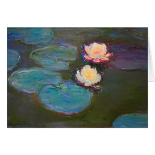 Monet Nymphéa Fleurs de Lys Étang Peinture