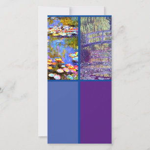 Monet, Nymphéas, Carte Signet Art