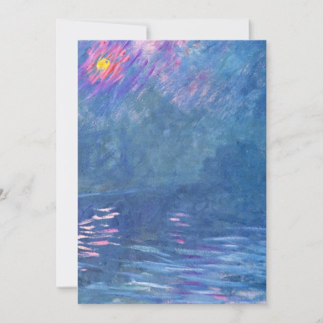 Monet - pont de Waterloo, 1901, (Devant)