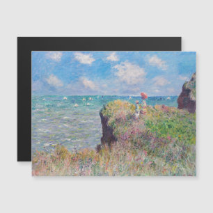 Monet - Promenade Cliff à la carte magnétique Pour