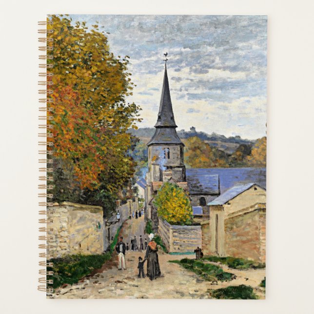 Monet - Rue de Sainte-Adresse, art, (Devant)