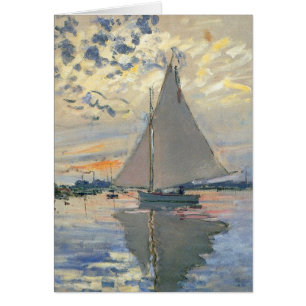 Monet Sailboat Français Impressionnisme Art classi