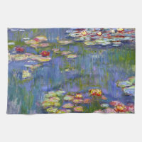 Monet Water Lilies 1916 Serviette de cuisine