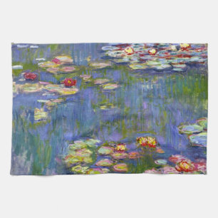 Monet Water Lilies 1916 Serviette de cuisine