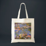 MONET Water Lilies 1916 teintes vives sac fourre-t<br><div class="desc">Le peintre impressionniste français Claude Monet peint ces Water Lilies — 1916 à l'origine comme une huile sur toile, à partir des inspirations de son propre jardin au début du 20ème siècle en France. Etant âgé de 76 ans lorsqu'il peignit cette création d'étang de nénuphars, les cataractes de Monet progressaient...</div>