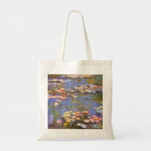 MONET Water Lilies 1916 teintes vives sac fourre-t