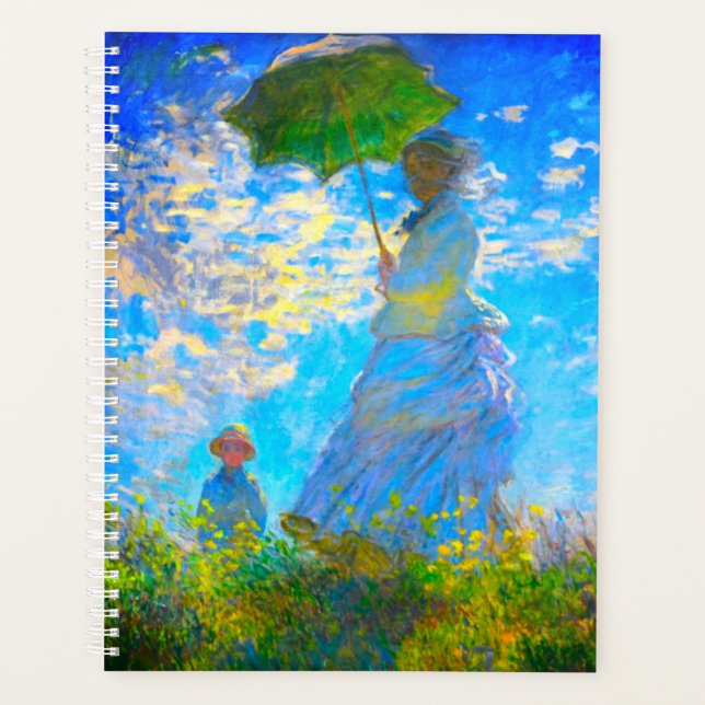 Monet Woman avec un parasol (Devant)