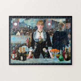 Monet's Girl Behind the Bar Puzzle