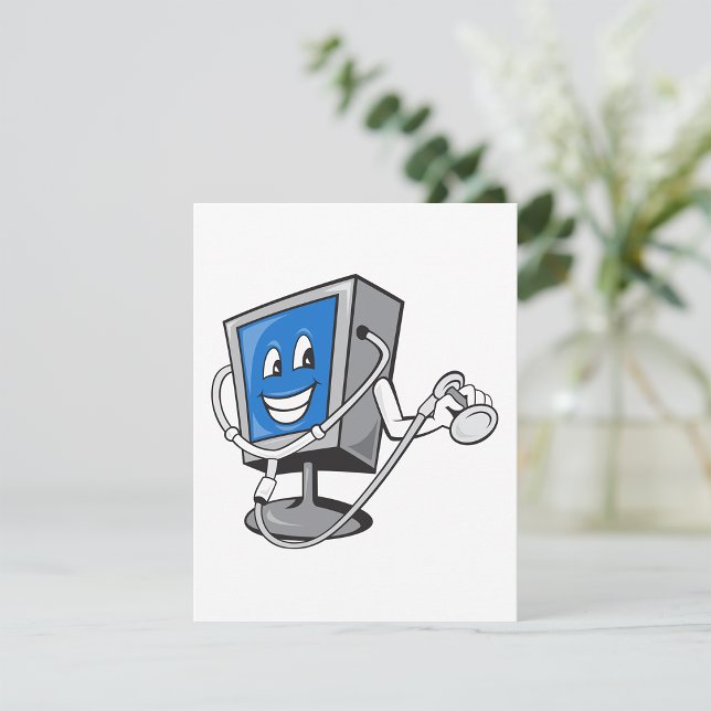 Moniteur Avec Invitations De Stethoscope (Créateur téléchargé)