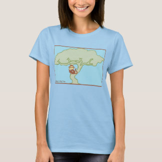 Monkey In My Tree T-Shirt avec logo