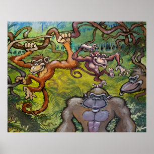 Monkey Poster