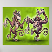 Monkeys Poster