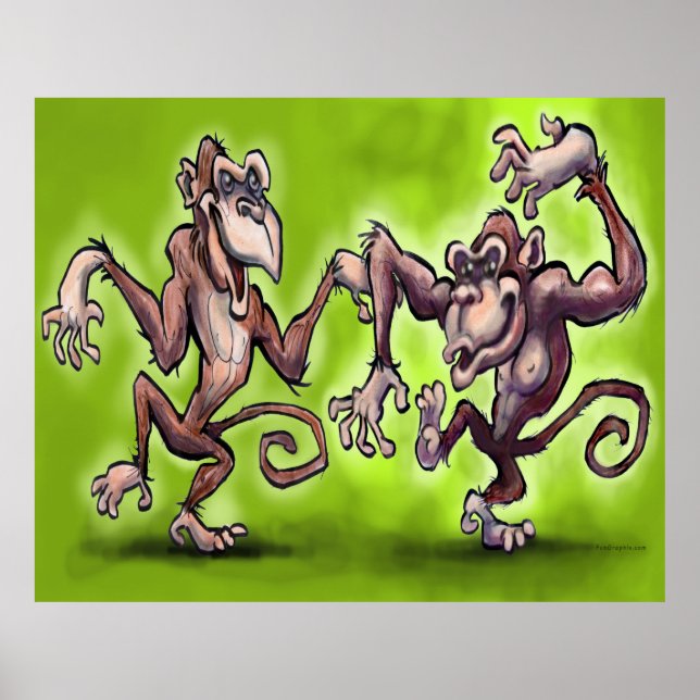 Monkeys Poster (Devant)