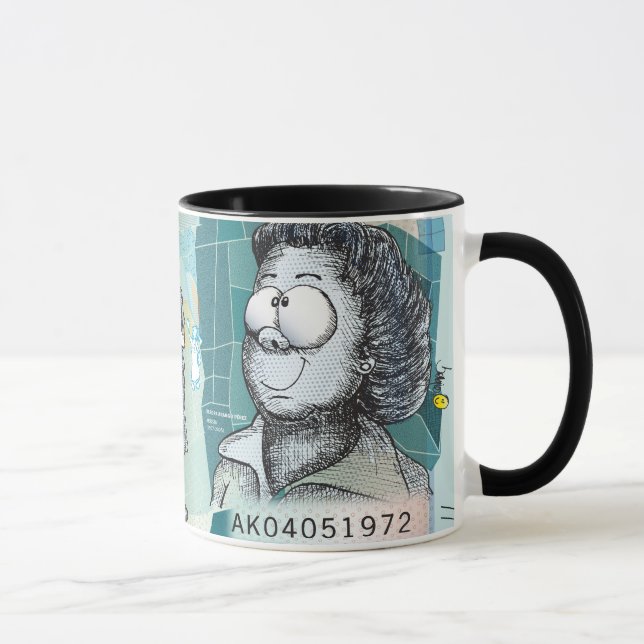 Monnaie colombienne Dessin café Mug 1000 Pesos (Droite)