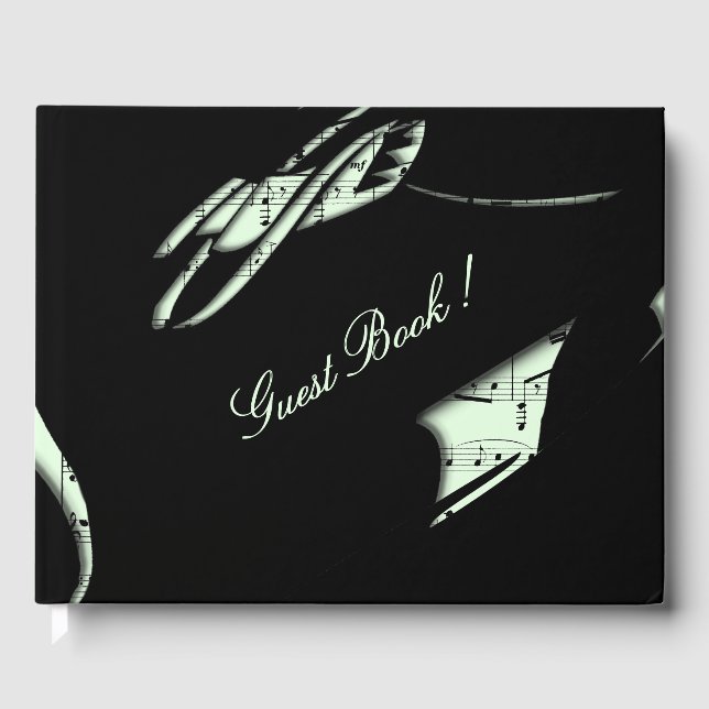 Monnaie du livre d'invité de musique Abstraite (Recto)