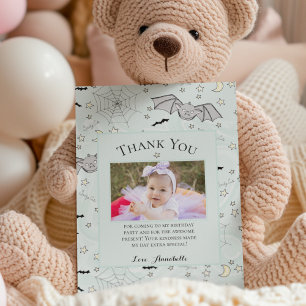 Monnaie Éffrayante Bat Bat Halloween Carte de reme