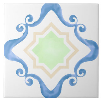 Monnaie Méditerranéenne & Carreaux Bleus en cérami