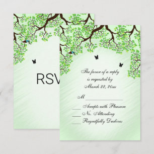 Monnaie Vert Vélo thème Mariage RSVP