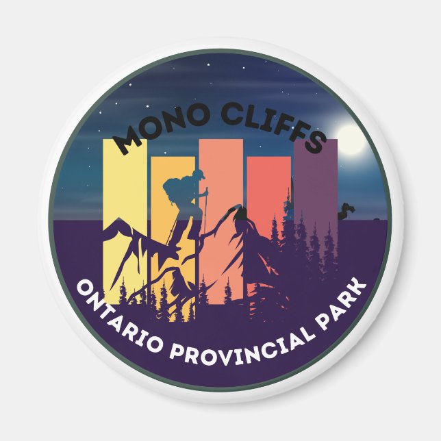 Mono Cliffs Ontario Provincial Park Magnet (Devant)