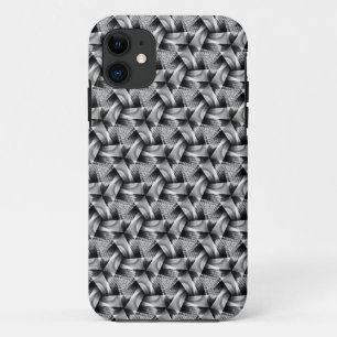 Mono Texture Weave Motif Designer iPhone 5 Coque
