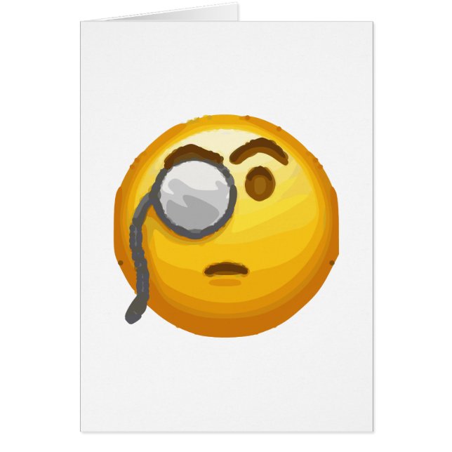 monocle émoji (Devant)