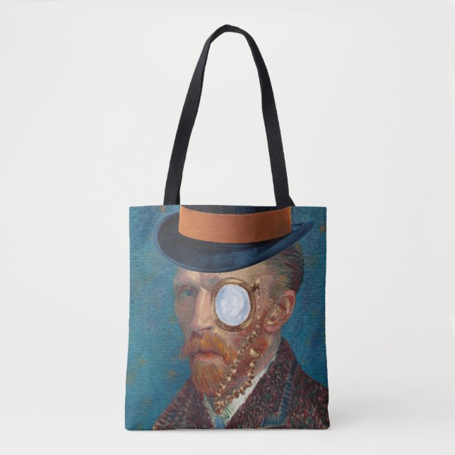 Monocle Van Gogh En Haut Sac fourre-tout Chapeau (Devant)