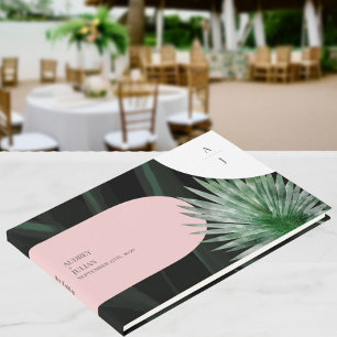 Monogram Arches Tropical Mariage Livre d'or