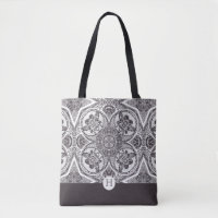 Monogram Bumblebees Mandala Sac fourre-tout