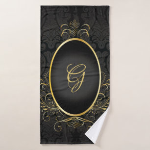 Monogram Classy Royal Style Towne en or noir