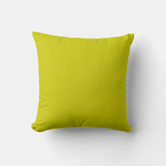 MONOGRAM coussin vert clair solide