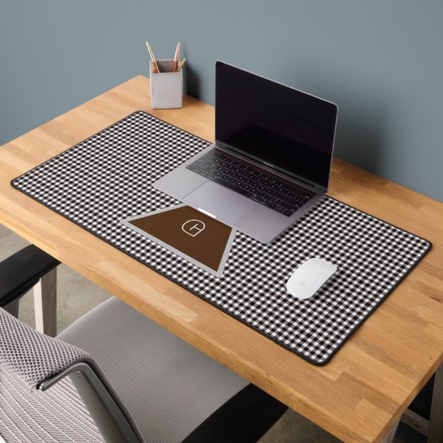   Monogram Personnaliser Chic Carreaux (Bureau 2)