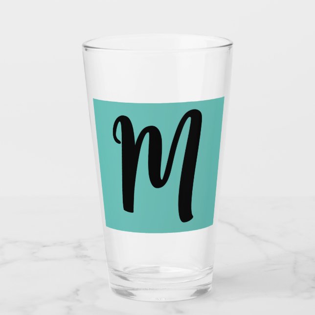 MONOGRAM VERRE BLEU TUMBLER (Devant)