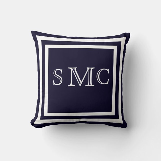 MONOGRAM Violet Uni Douce Tissu Oreiller Raisin Fo (Recto)