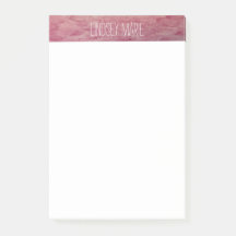 MONOGRAM WATERCOLOR Post-it Notes