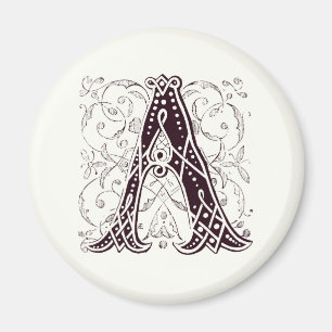 Monogramme A aimant