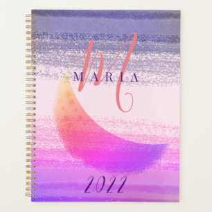 Monogramme Abstrait Ombre Moon Glamourous Stylish
