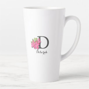 Monogramme Azalea Latte Mug