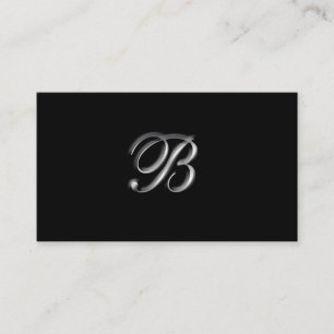 Monogramme B cartes de visite