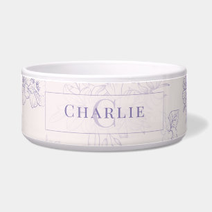 Monogramme Botanique Personnalisé Gamelle pour C