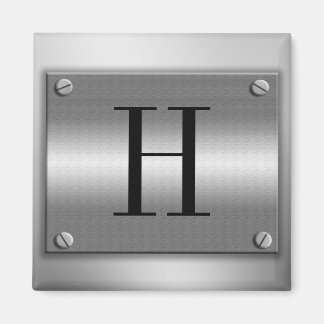 Monogramme Cadre métallique avec vis aimant