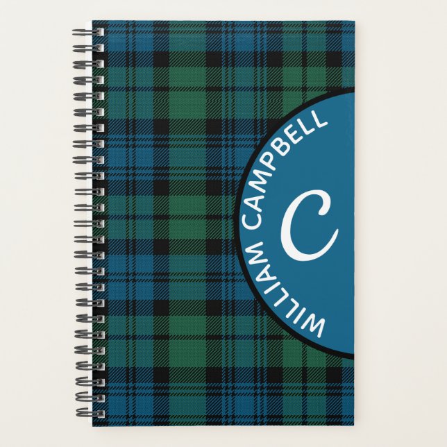 Monogramme Campbell Plaid (Devant)