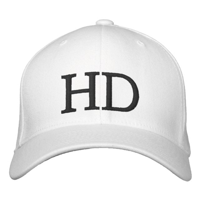 MONOGRAMME CASQUETTES (Devant)