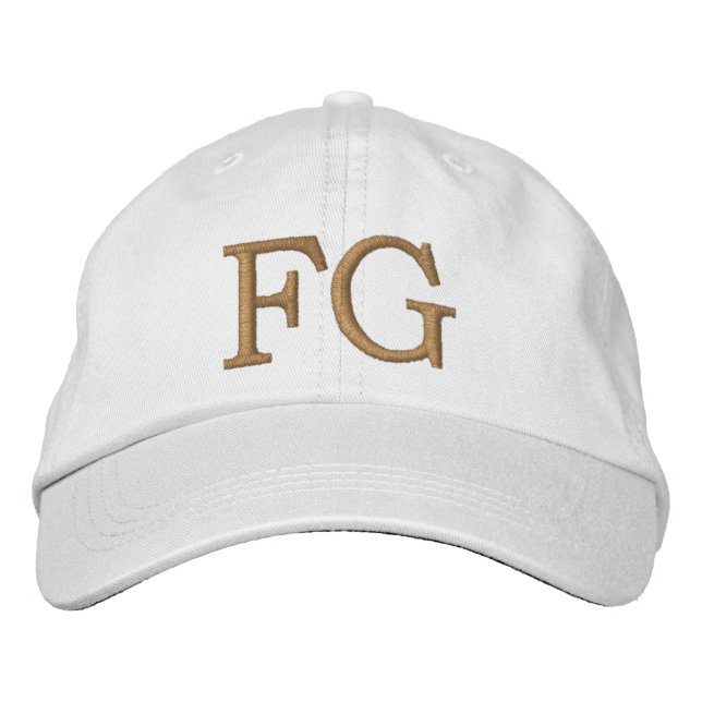 MONOGRAMME CASQUETTES (Devant)
