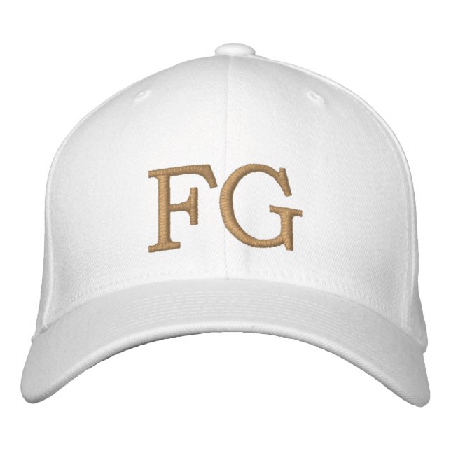 MONOGRAMME CASQUETTES (Devant)