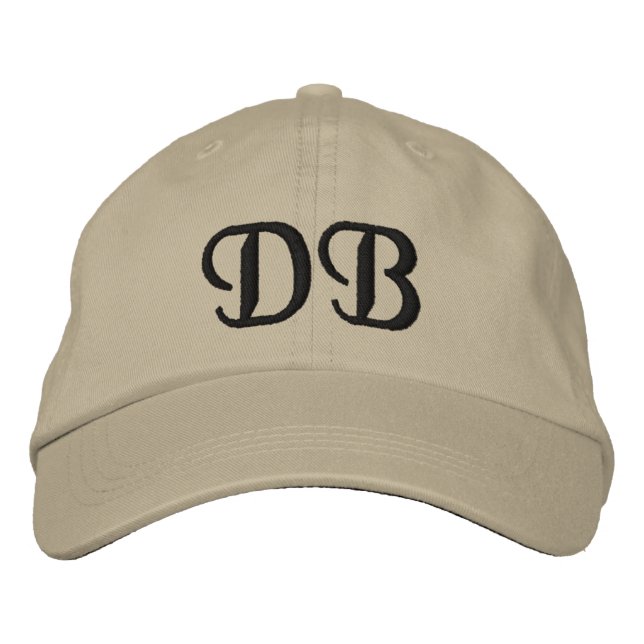 MONOGRAMME CASQUETTES (Devant)