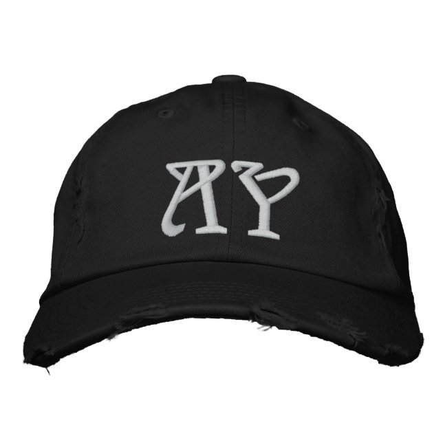 MONOGRAMME CASQUETTES (Devant)