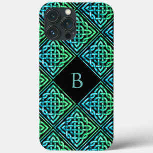 Monogramme Celtic Knot iPhone 13 Pro Max Coque