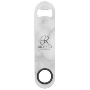 Monogramme Classique Personnalisé du Garçon d'Honn