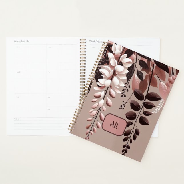 Monogramme Cocaca Rose Wisteria Harmonie (Devant avec enveloppe)
