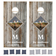 Monogramme de bois flotté rustique Photo personnal